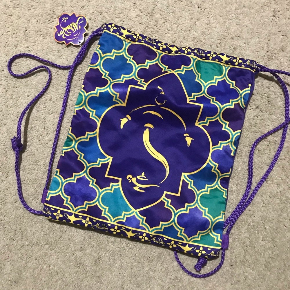 Aladdin Broadway Drawstring Bag